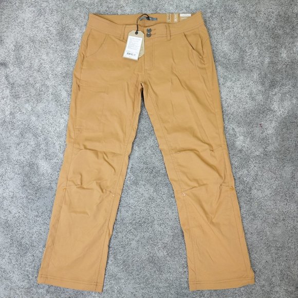 Prana Pants - Prana Pants Womens Halle Straight Short Inseam New NWT Earthbound Brown